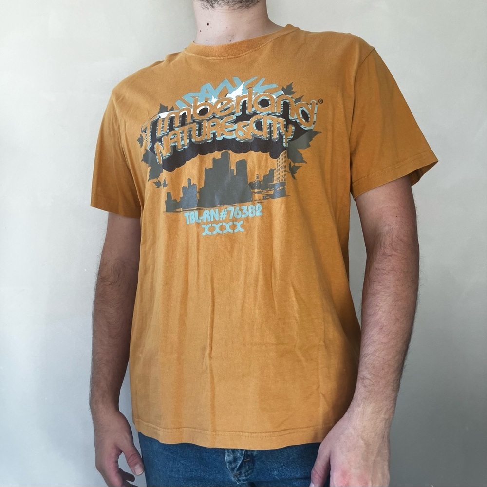 Timberland | Vintage Stratham Issue Logo Short Sleeve Tee Shirt